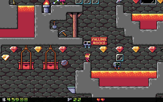Crystal Caves HD screenshot