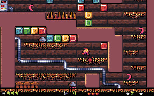 Crystal Caves HD screenshot