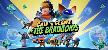Chip ‘n Clawz vs. The Brainioids Cover Image