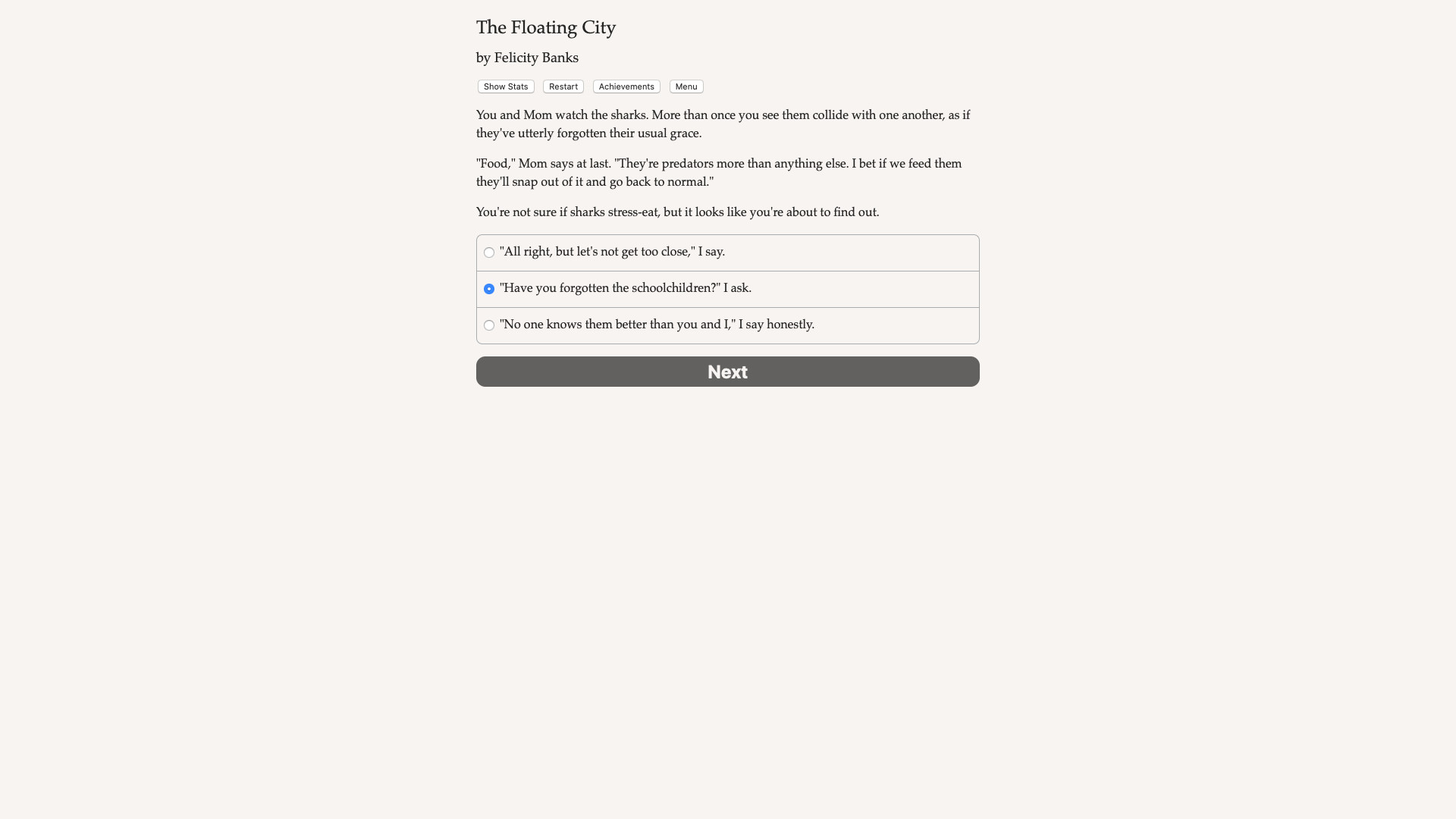 The Floating City screenshot 2