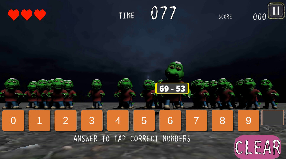 ZOMBIE MATHters screenshot 4
