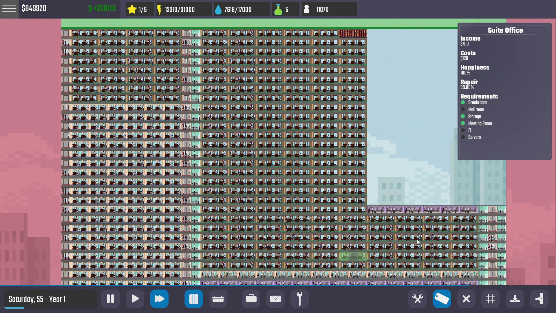 Towers Inc. screenshot 2