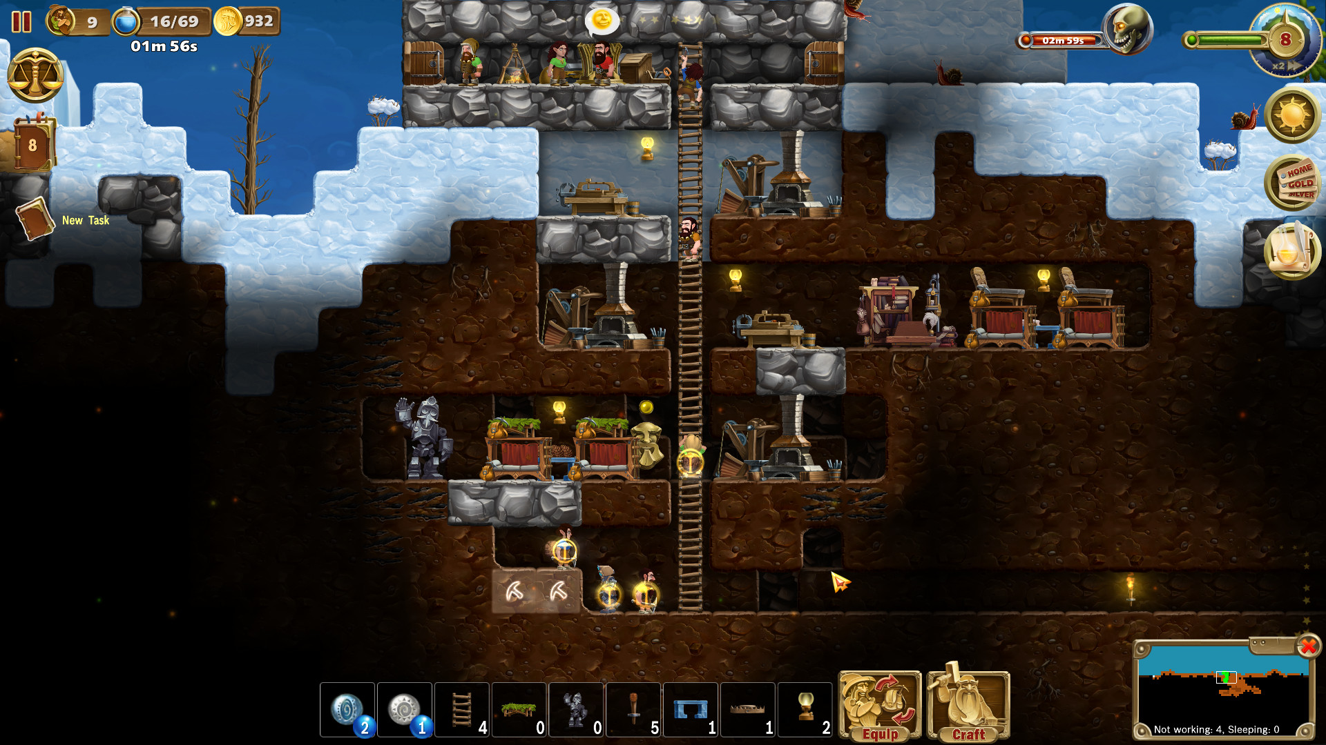 Craft The World - Heroes screenshot 2