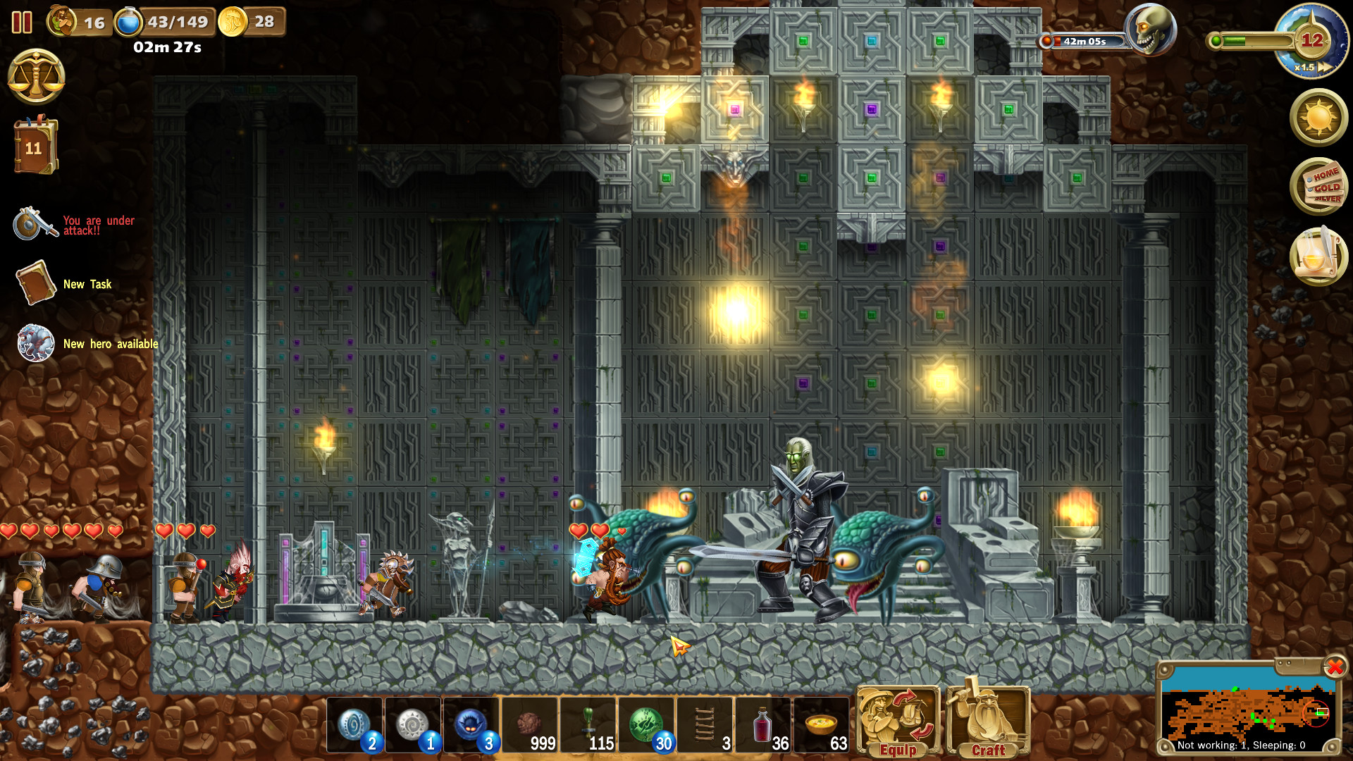 Craft The World - Heroes screenshot 3