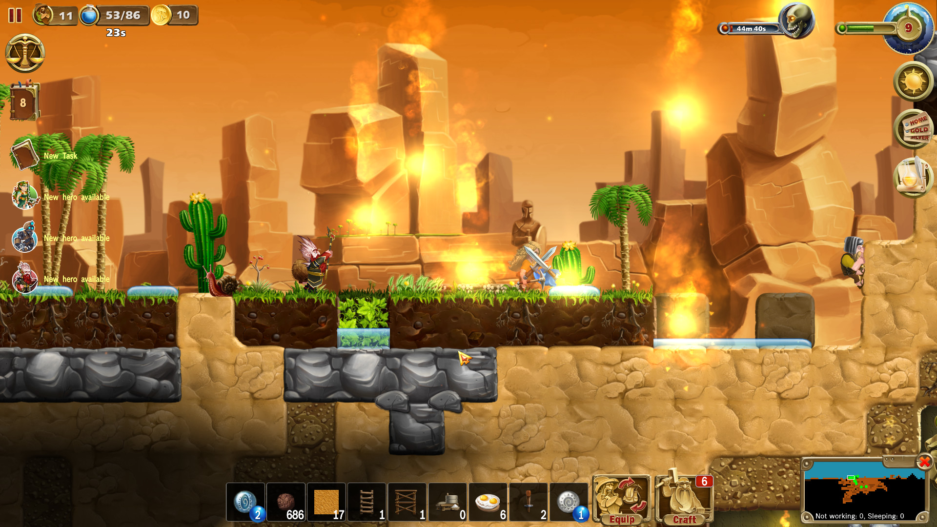 Craft The World - Heroes screenshot 4