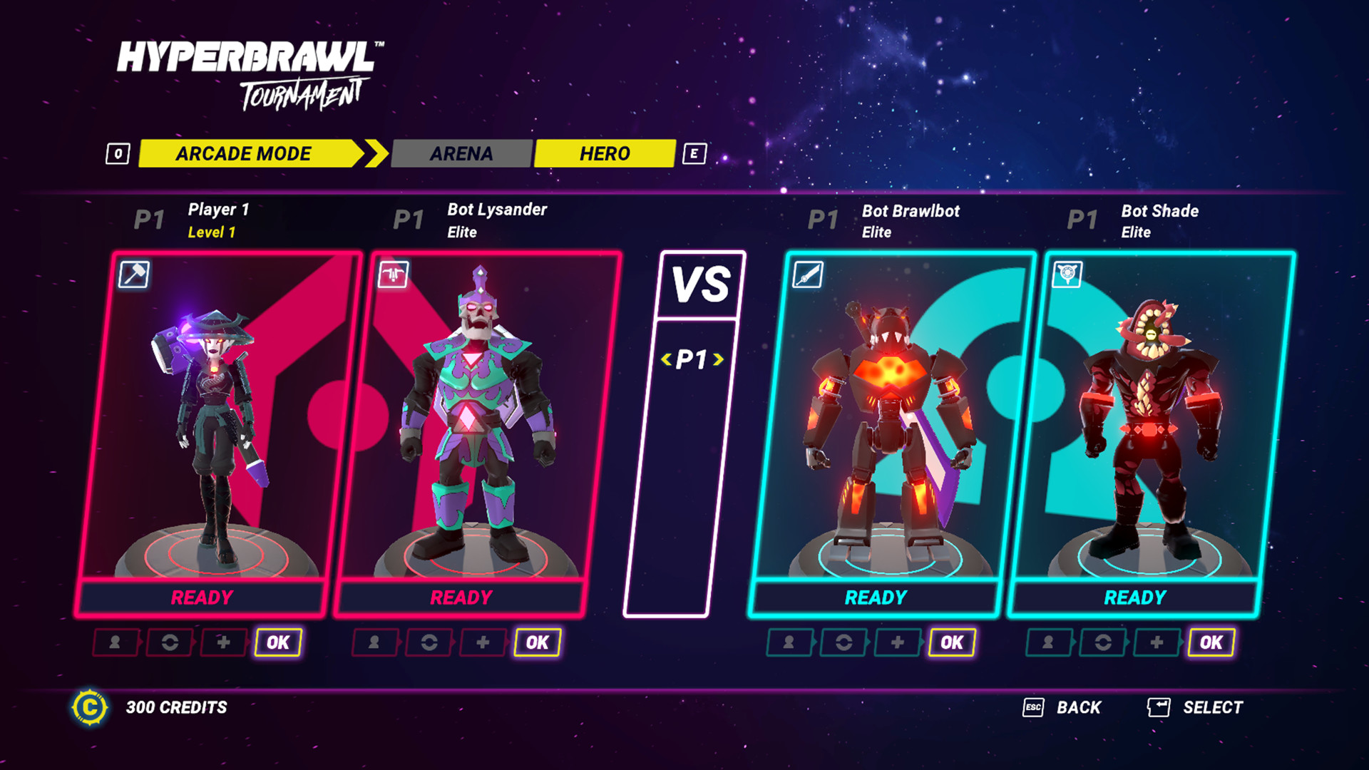 HyperBrawl Tournament - Cosmic Founder Pack screenshot 1