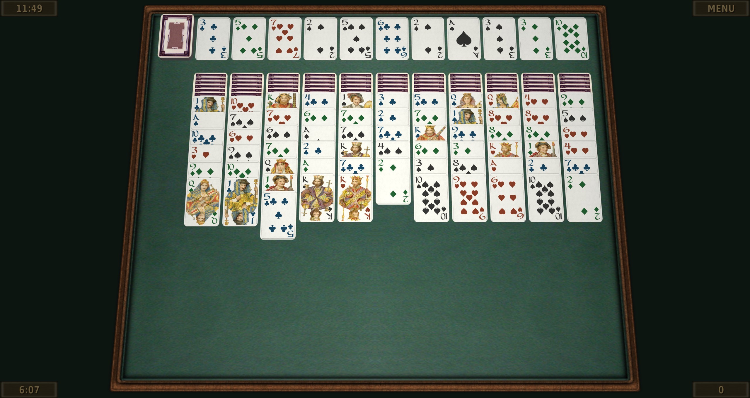 Solitaire 3D screenshot 3