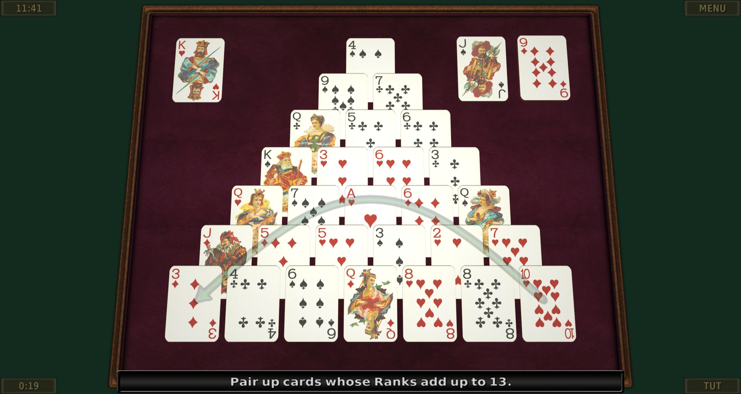 Solitaire 3D screenshot 2