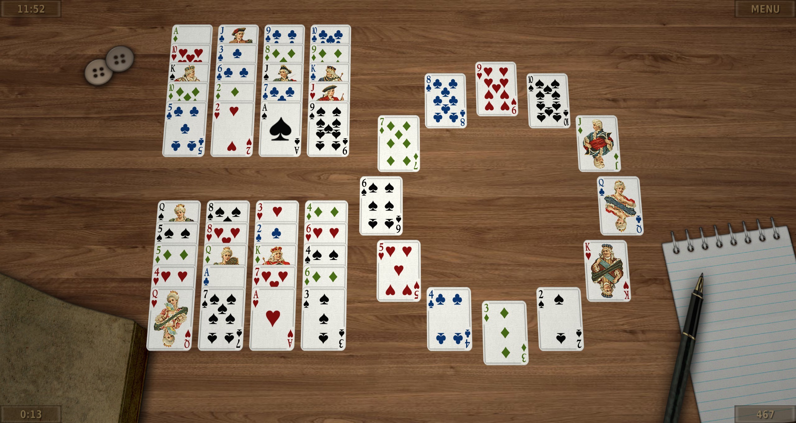 Solitaire 3D screenshot 1