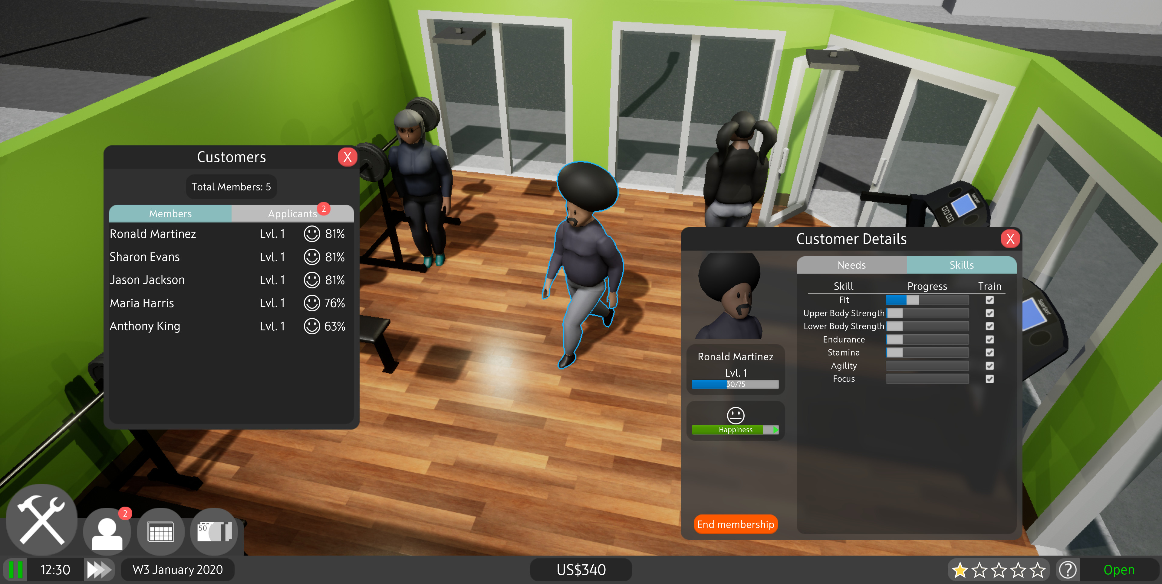 Gym Tycoon screenshot 8