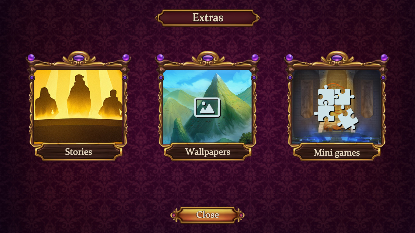 Solitaire. Elemental Wizards screenshot 7