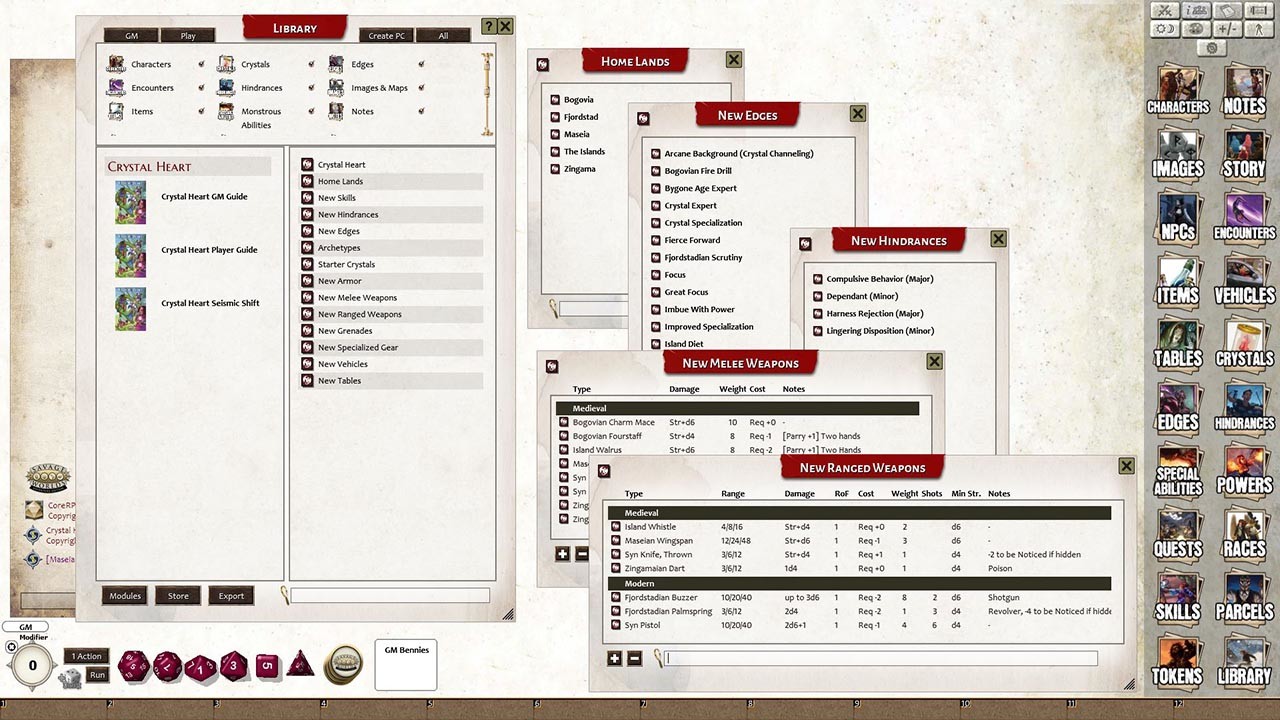 Fantasy Grounds - Crystal Heart screenshot 2