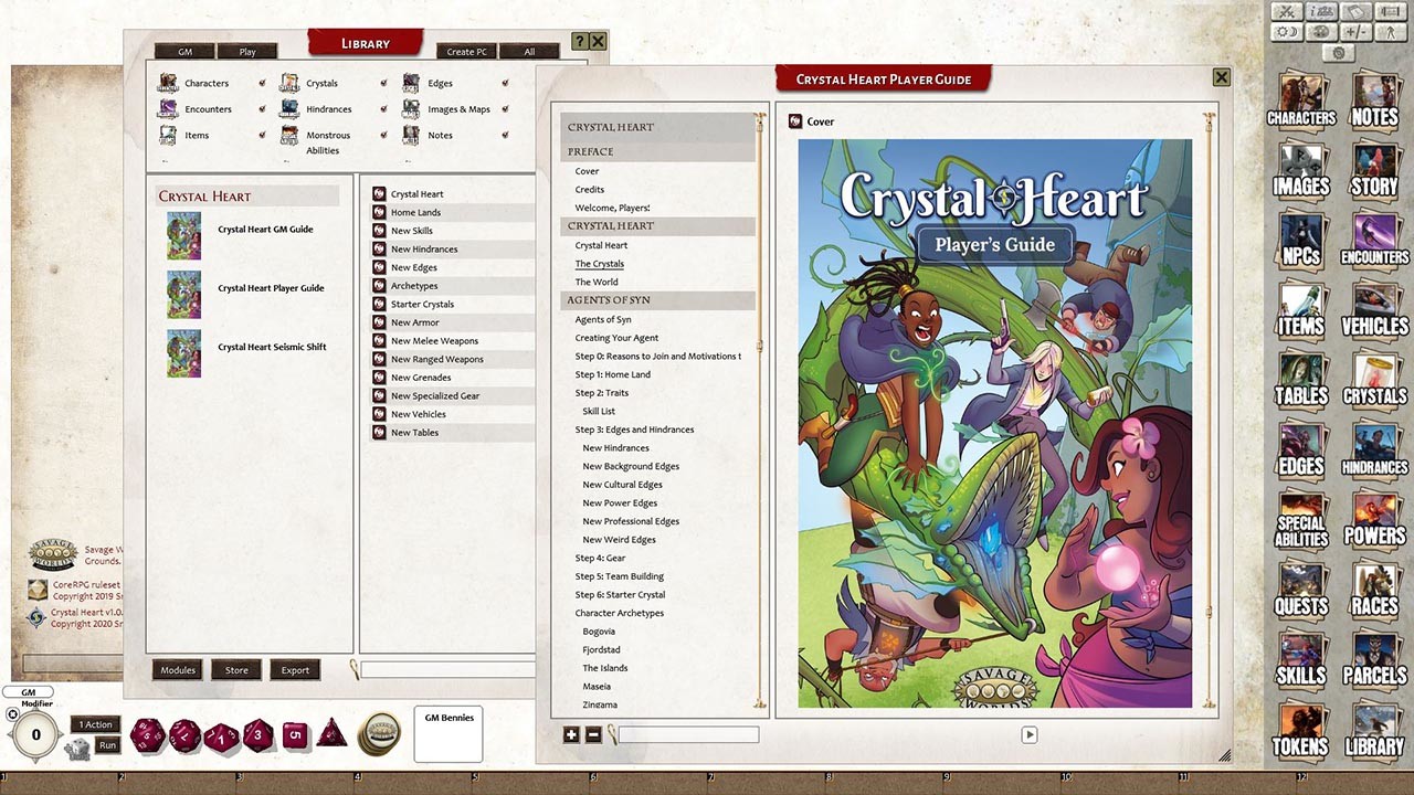 Fantasy Grounds - Crystal Heart screenshot 8