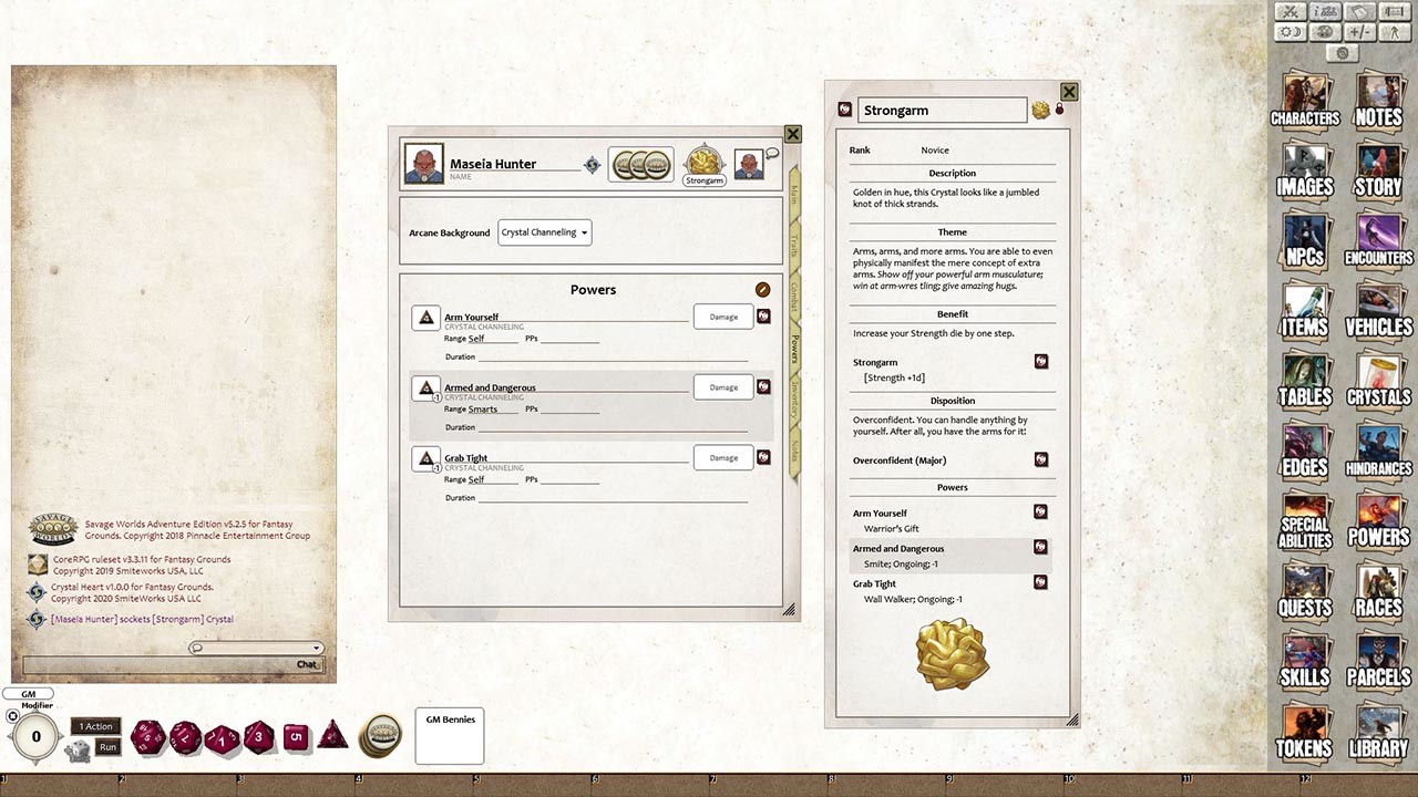 Fantasy Grounds - Crystal Heart screenshot 1