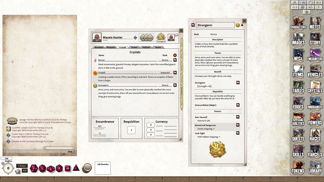 Fantasy Grounds - Crystal Heart screenshot 4