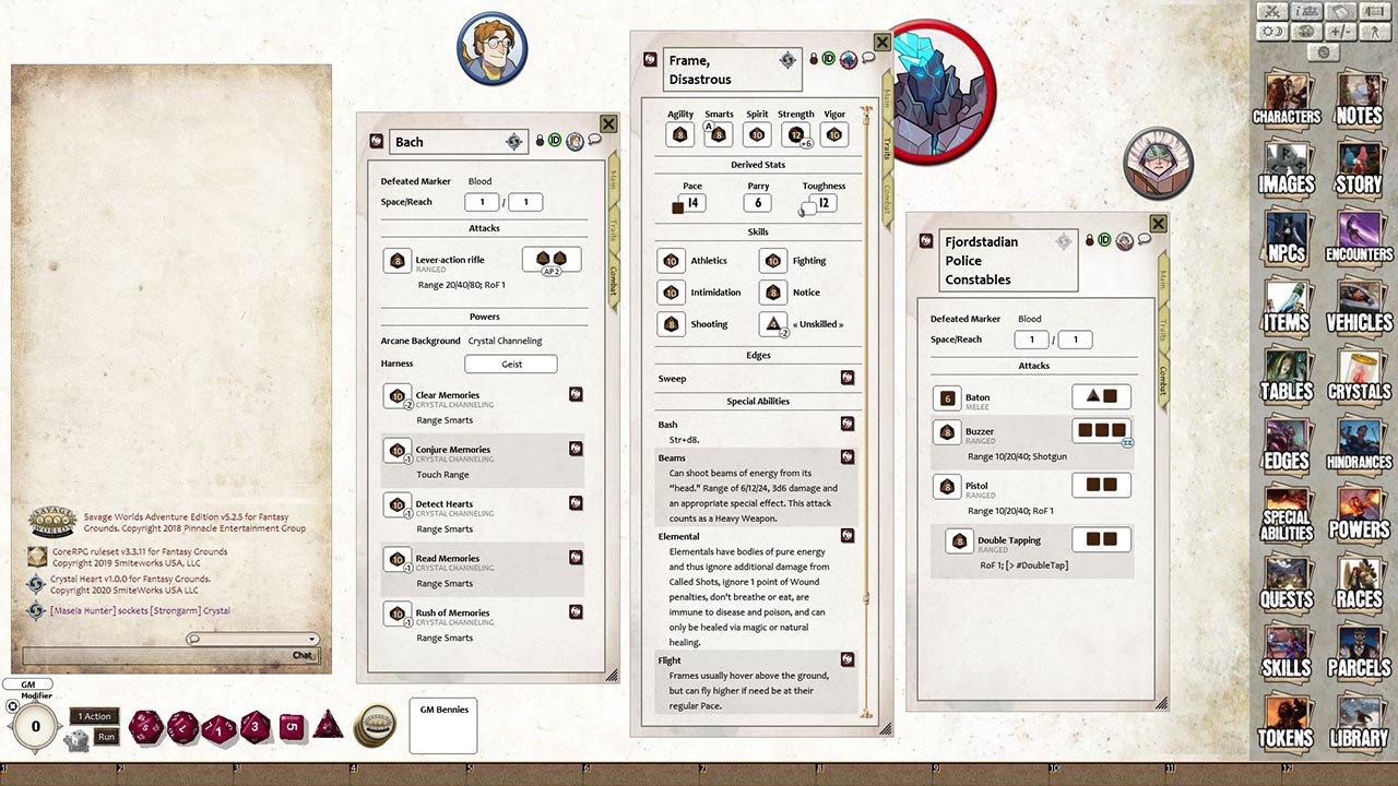 Fantasy Grounds - Crystal Heart screenshot 3
