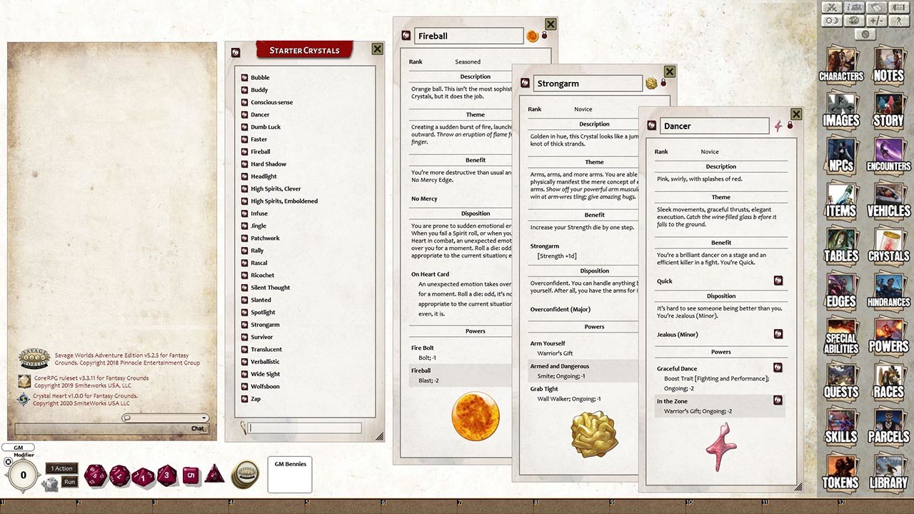 Fantasy Grounds - Crystal Heart screenshot 7