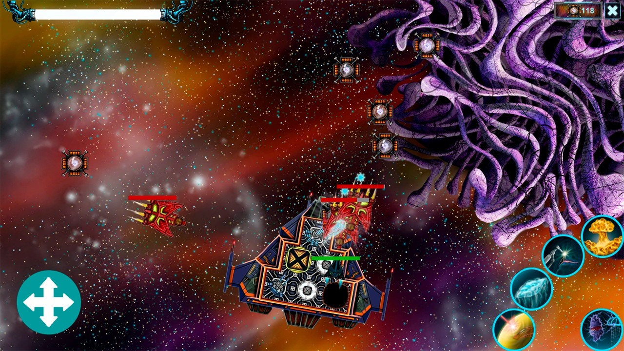 Space Castle screenshot 5
