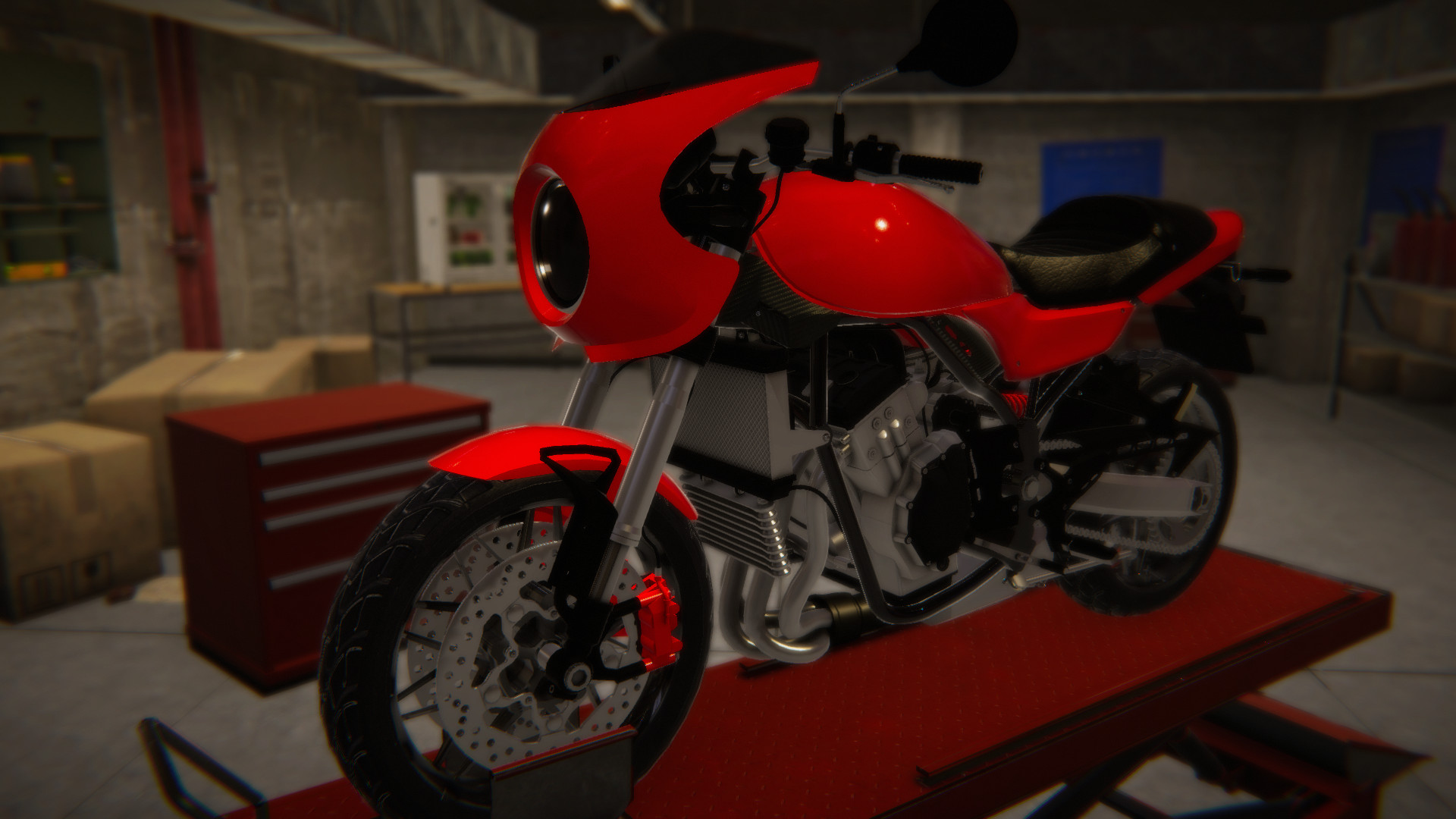Biker Garage - Sport CR9 screenshot 3
