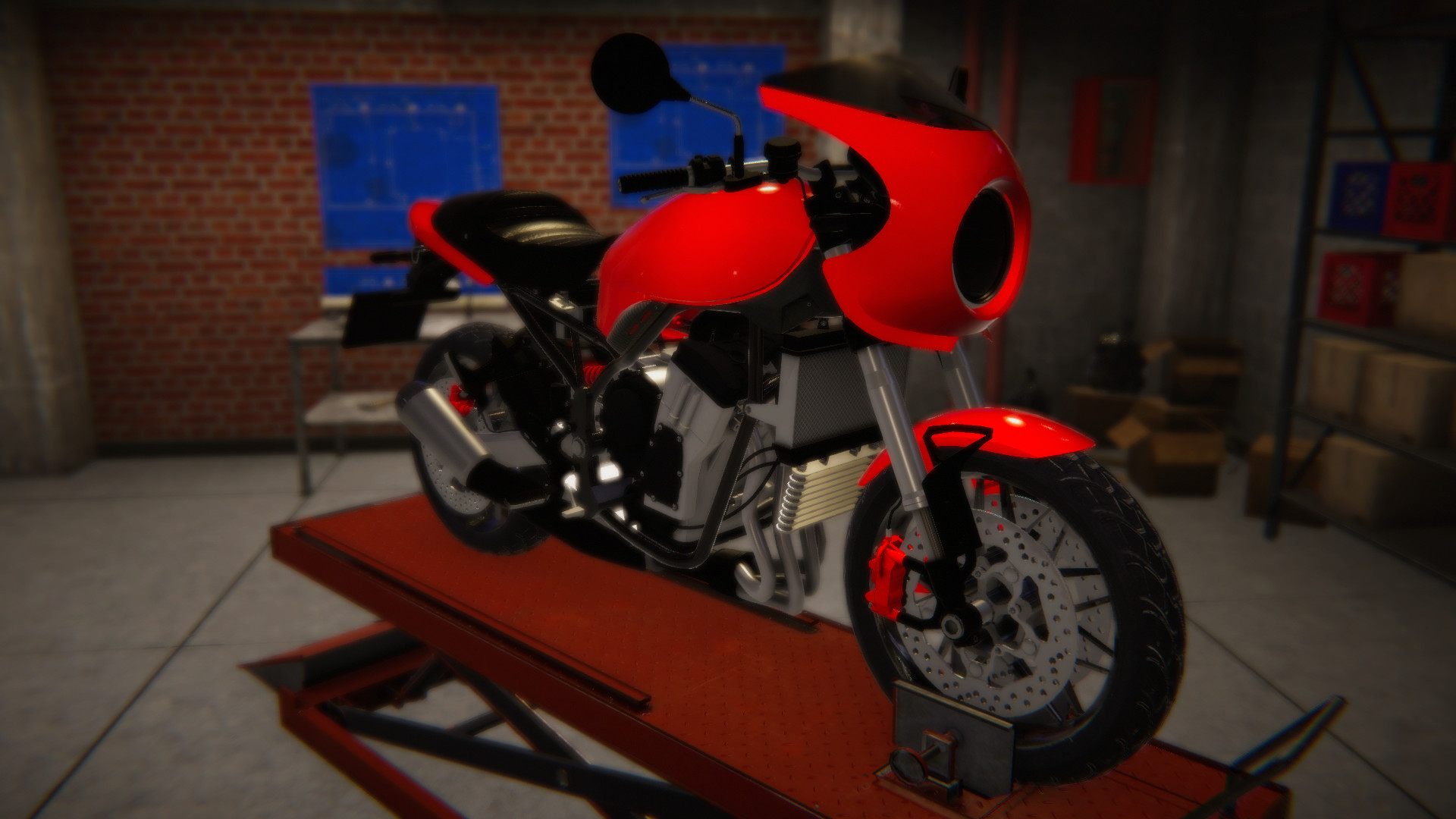 Biker Garage - Sport CR9 screenshot 4