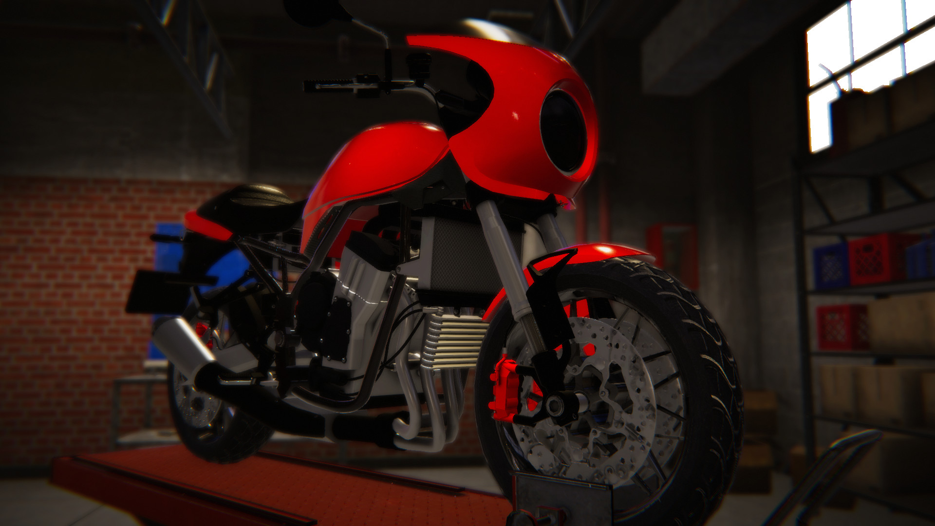 Biker Garage - Sport CR9 screenshot 1