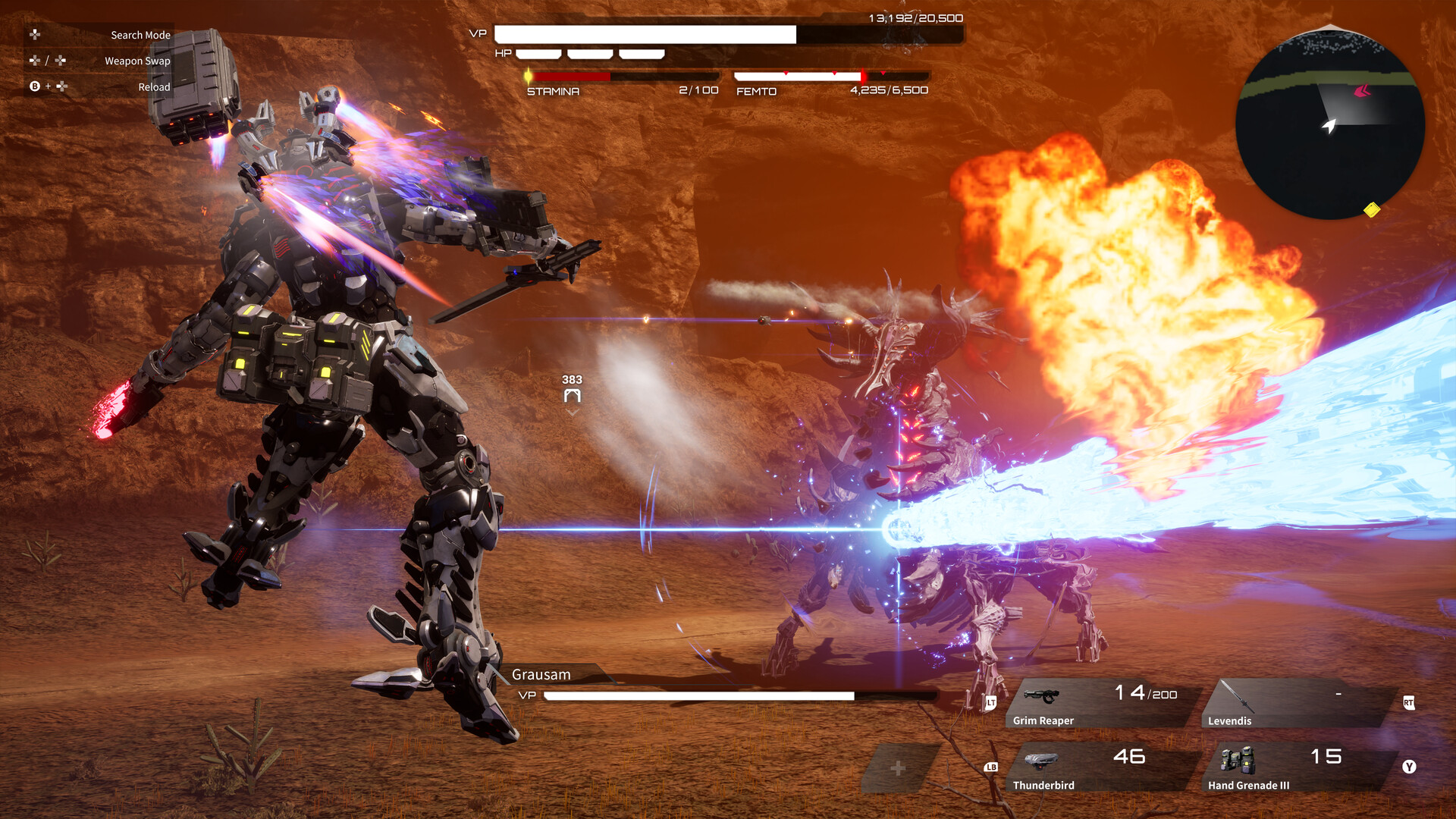 Daemon X Machina Titanic Scion PC screenshot
