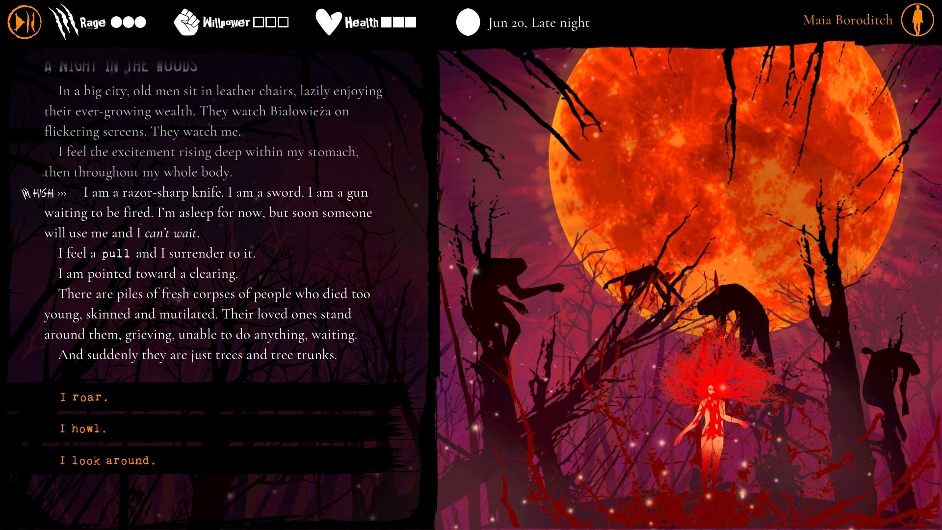 Werewolf: The Apocalypse - Heart of the Forest screenshot 6