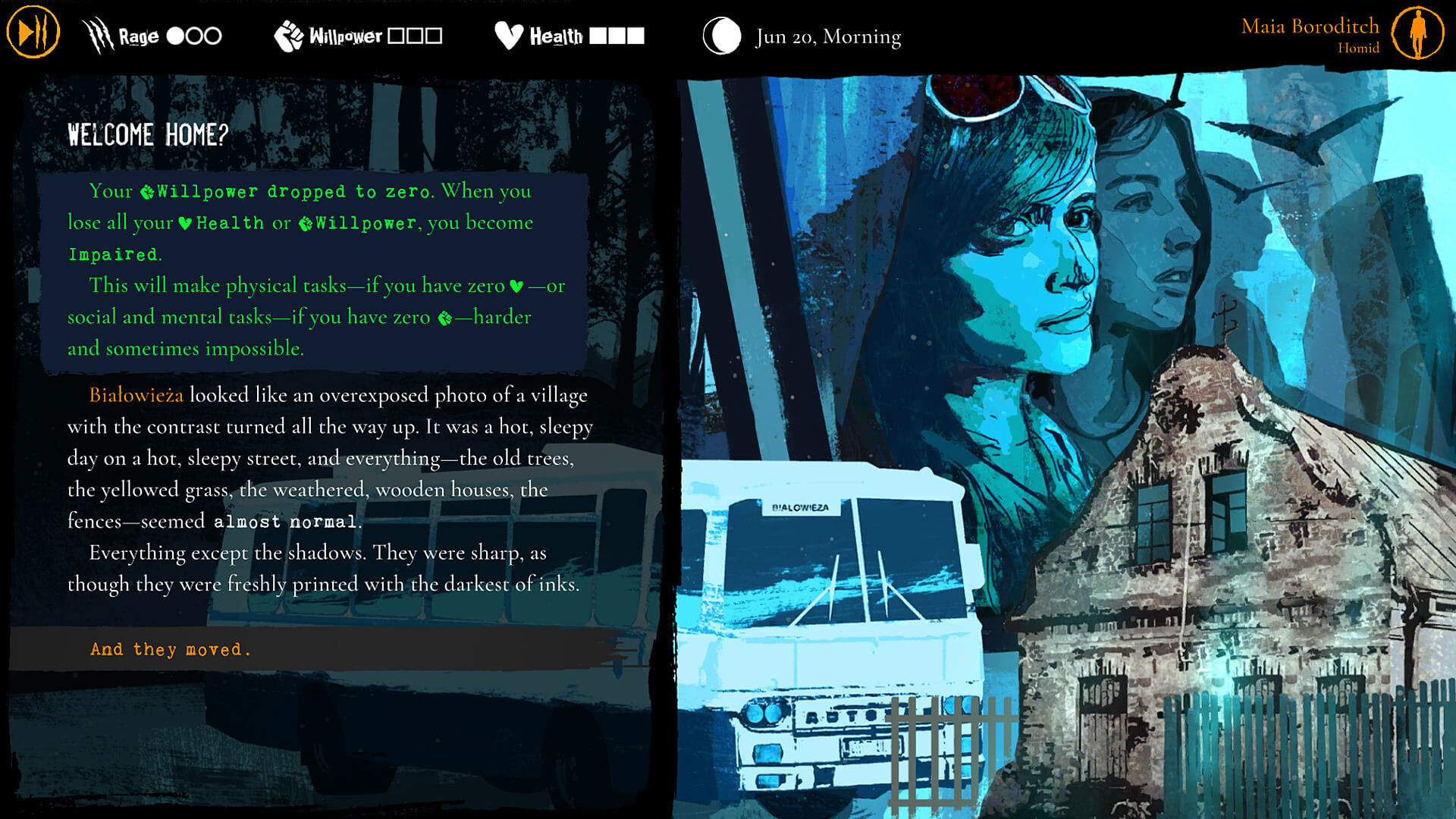 Werewolf: The Apocalypse - Heart of the Forest screenshot 1
