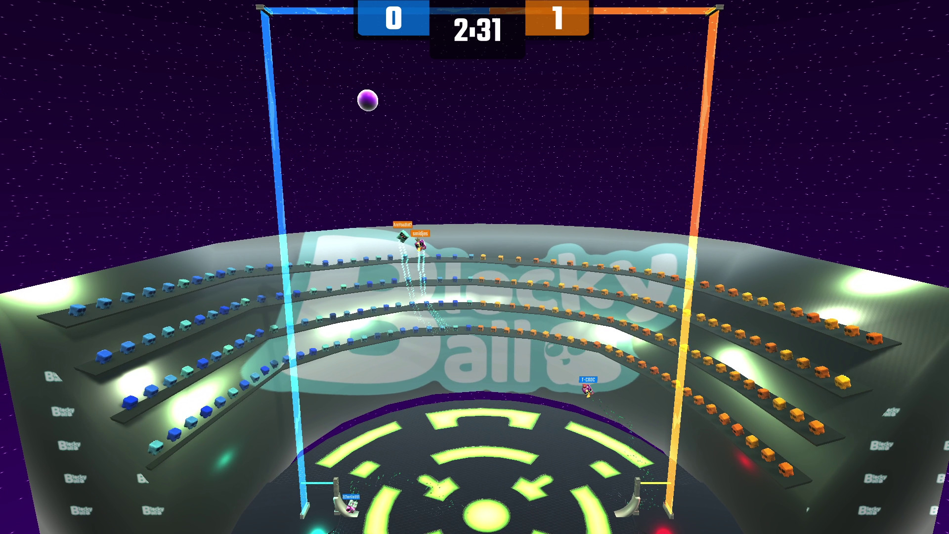 Blocky Ball screenshot 1