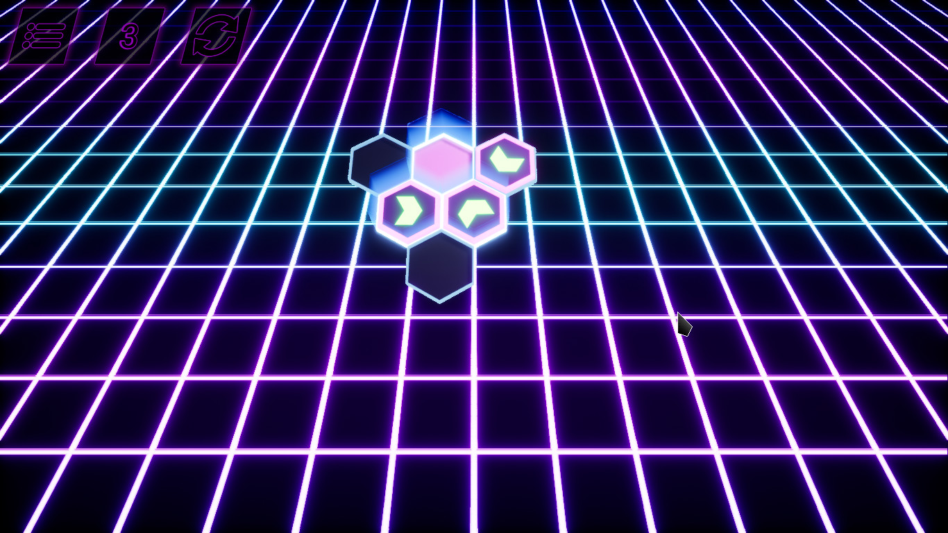 Retrowave Hexon screenshot 2