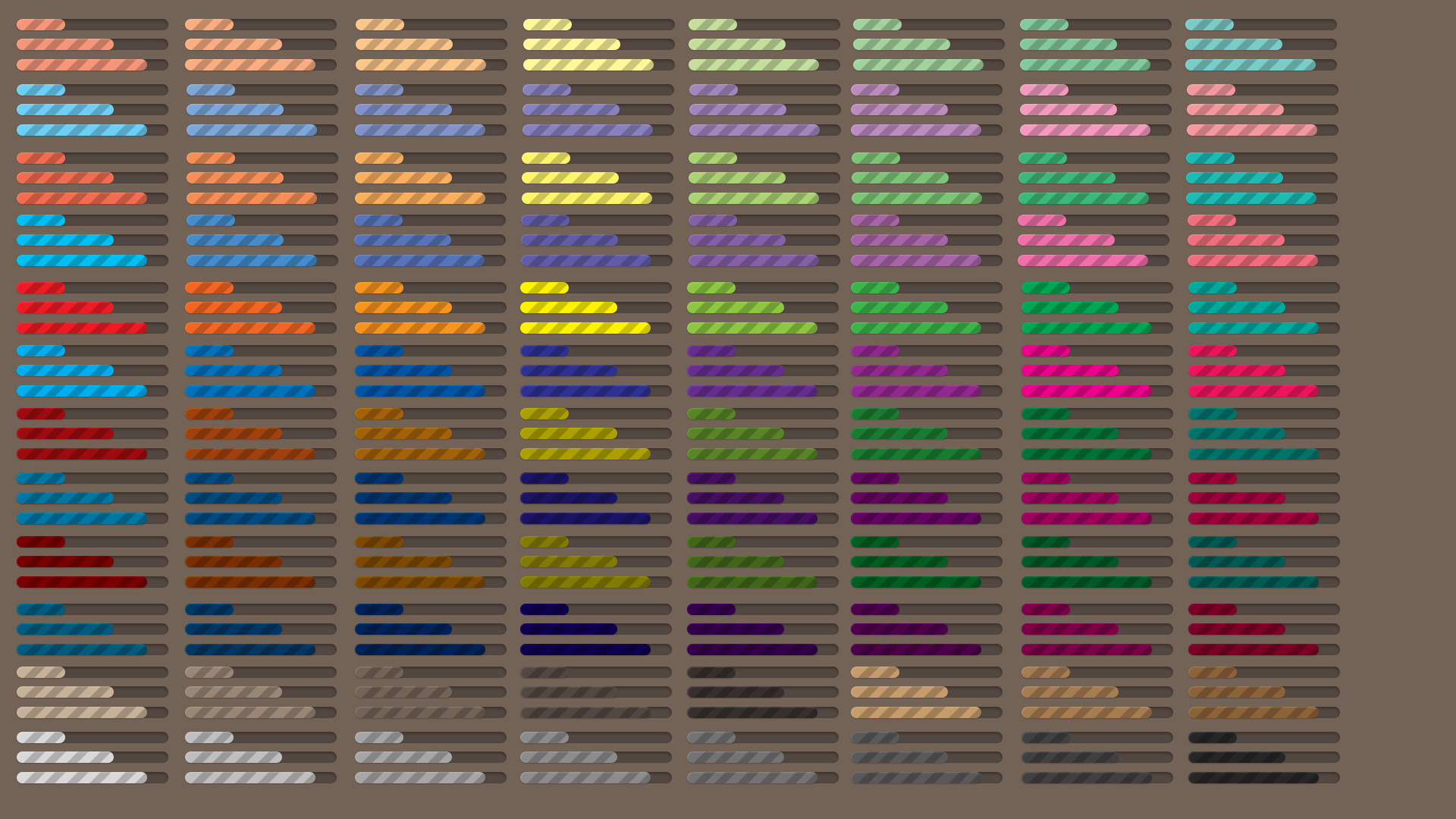 TIGER GAME ASSETS PROGRESS BARS screenshot 1