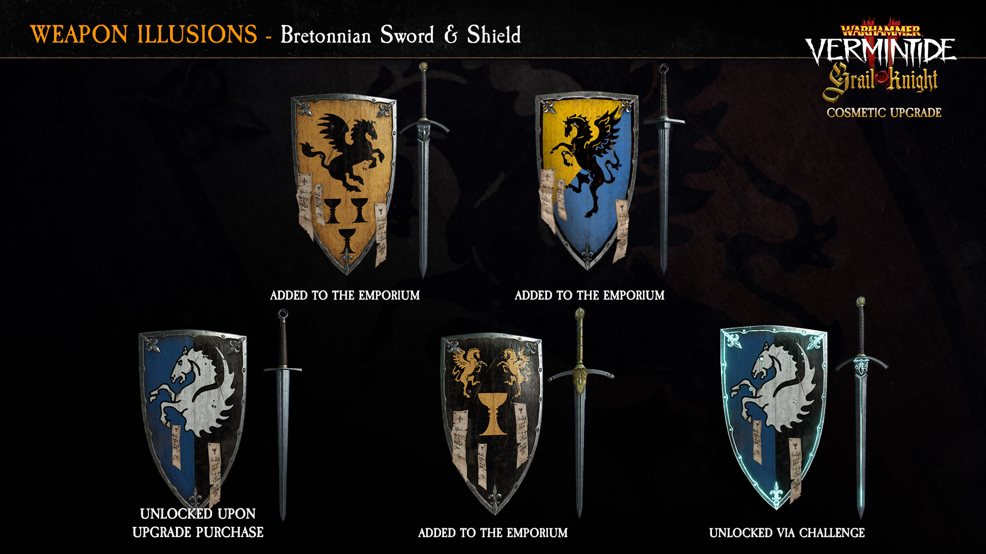 Warhammer: Vermintide 2 - Grail Knight Cosmetic Upgrade screenshot 6