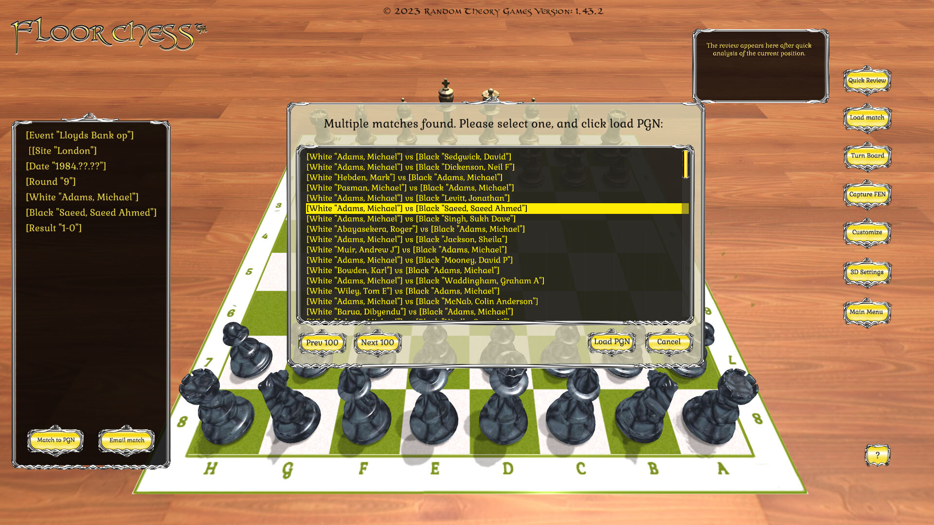 Floor Chess screenshot 1