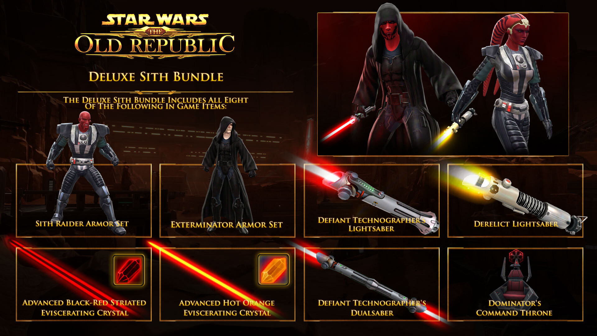 STAR WARS™: The Old Republic™ - Sith Bundles screenshot 1