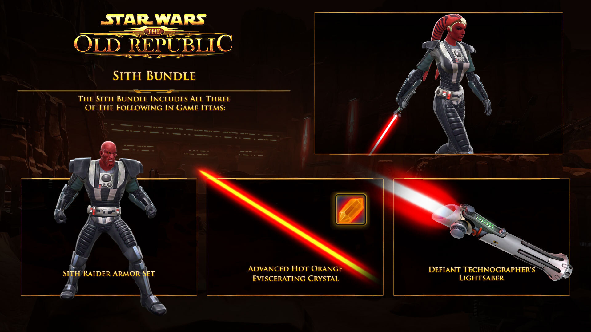 STAR WARS™: The Old Republic™ - Sith Bundles screenshot 2