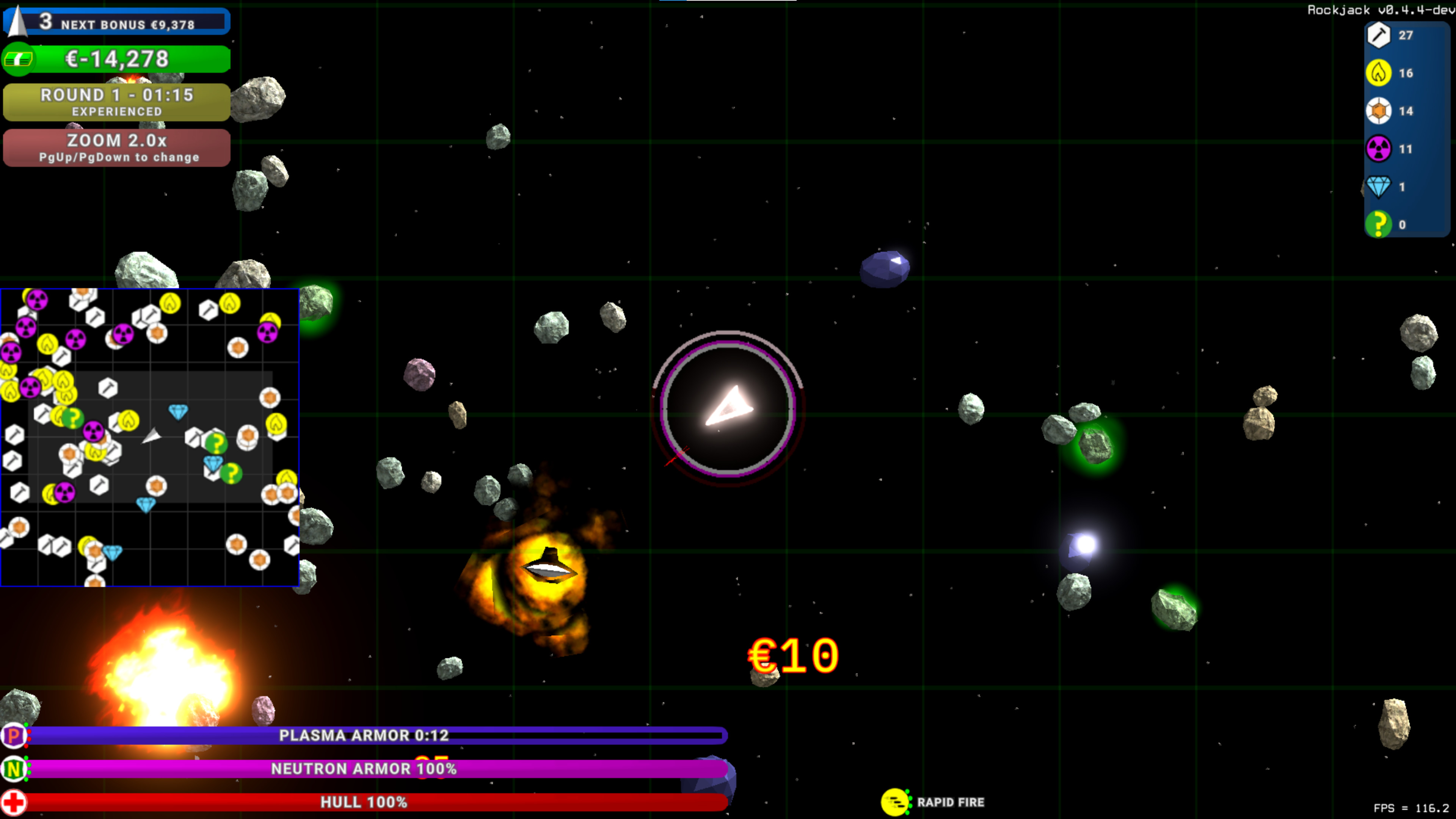 Rockjack screenshot 2