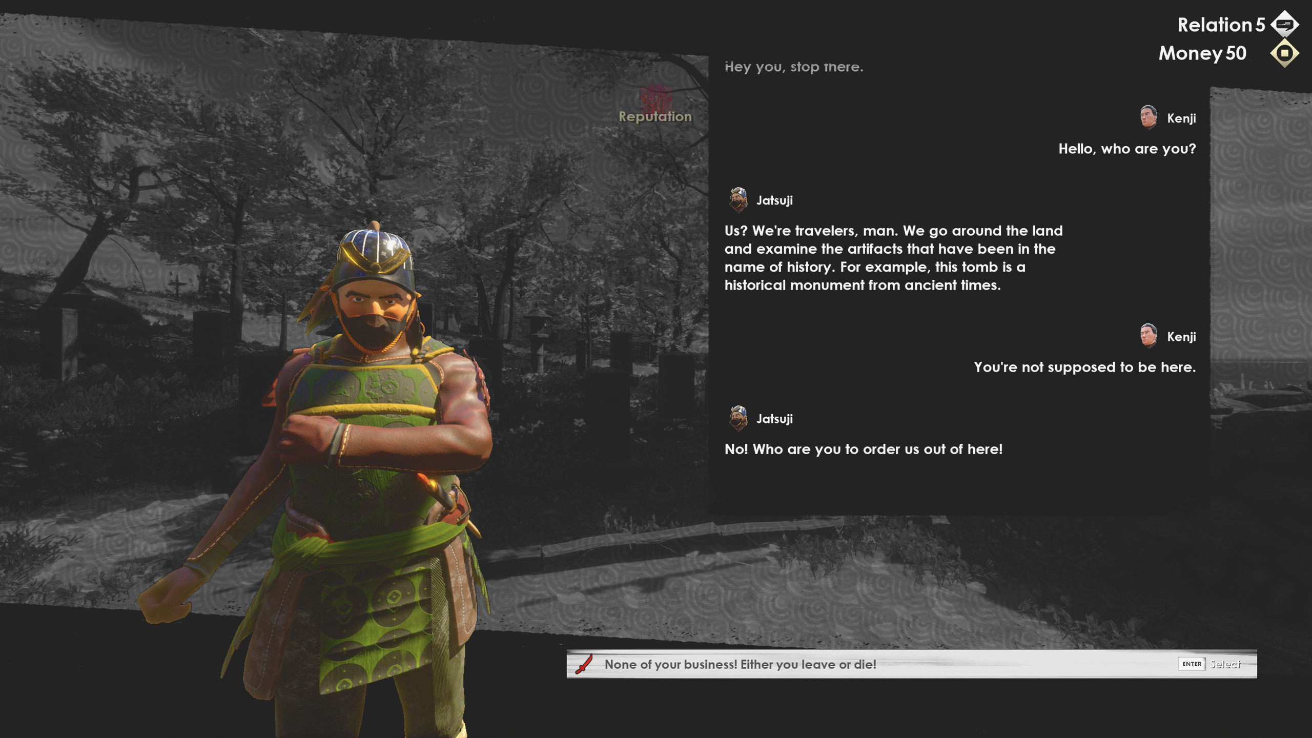 RONIN: Two Souls CHAPTER 1 screenshot 6