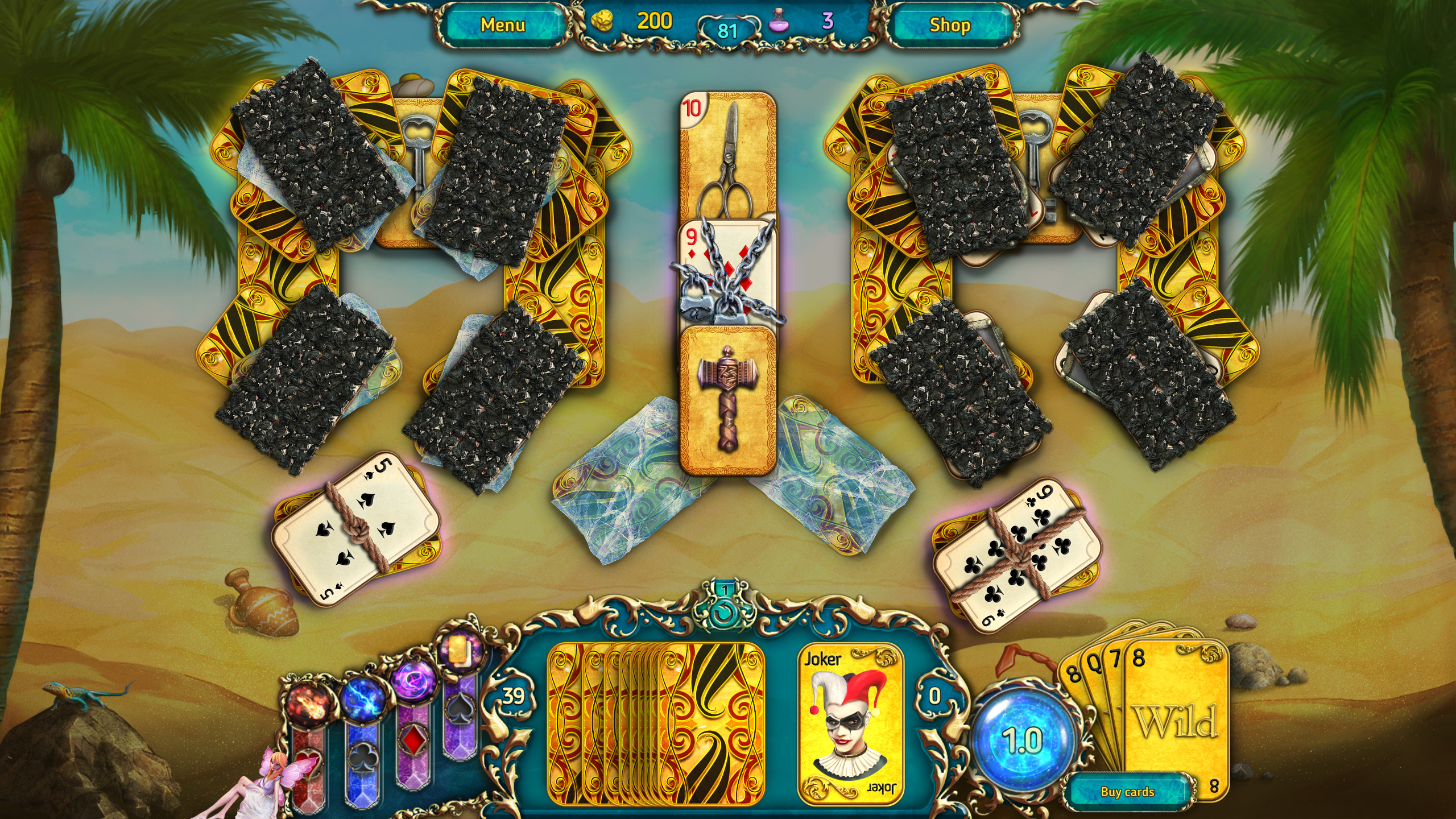 Dreamland Solitaire: Dark Prophecy screenshot 4