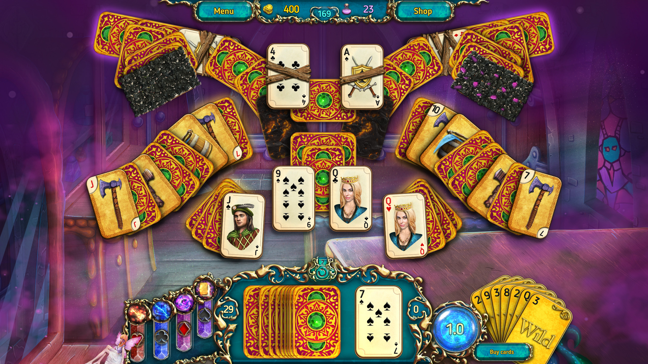 Dreamland Solitaire: Dark Prophecy screenshot 6