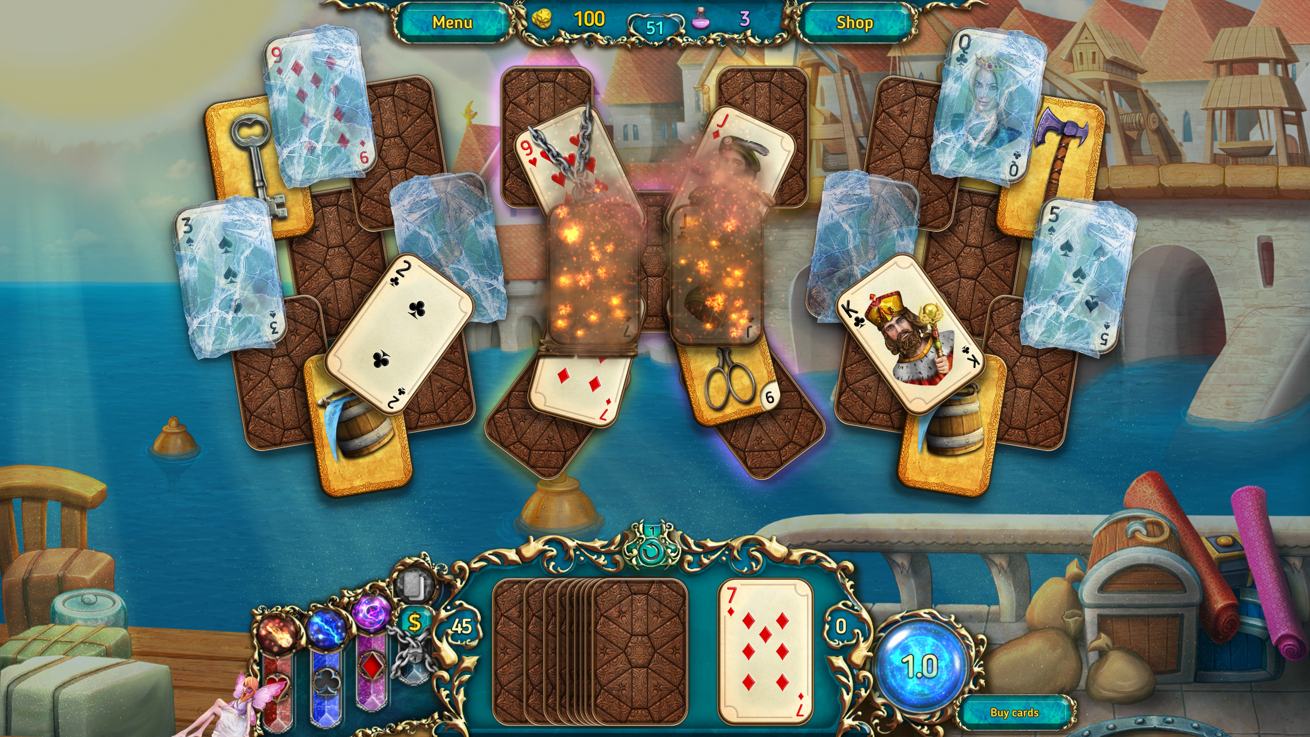 Dreamland Solitaire: Dark Prophecy screenshot 5