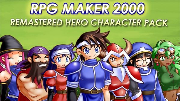 Steam：RPG Maker MZ - Add-on Vol.2: RM2K Hero Character Pack