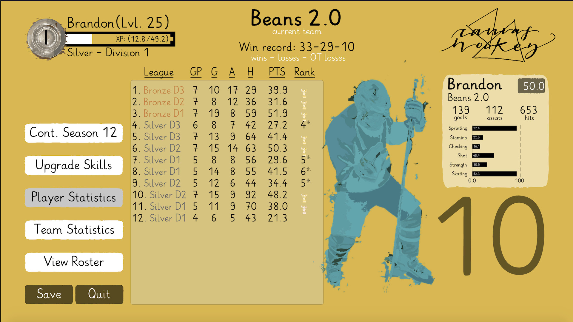 Canvas Hockey screenshot 3