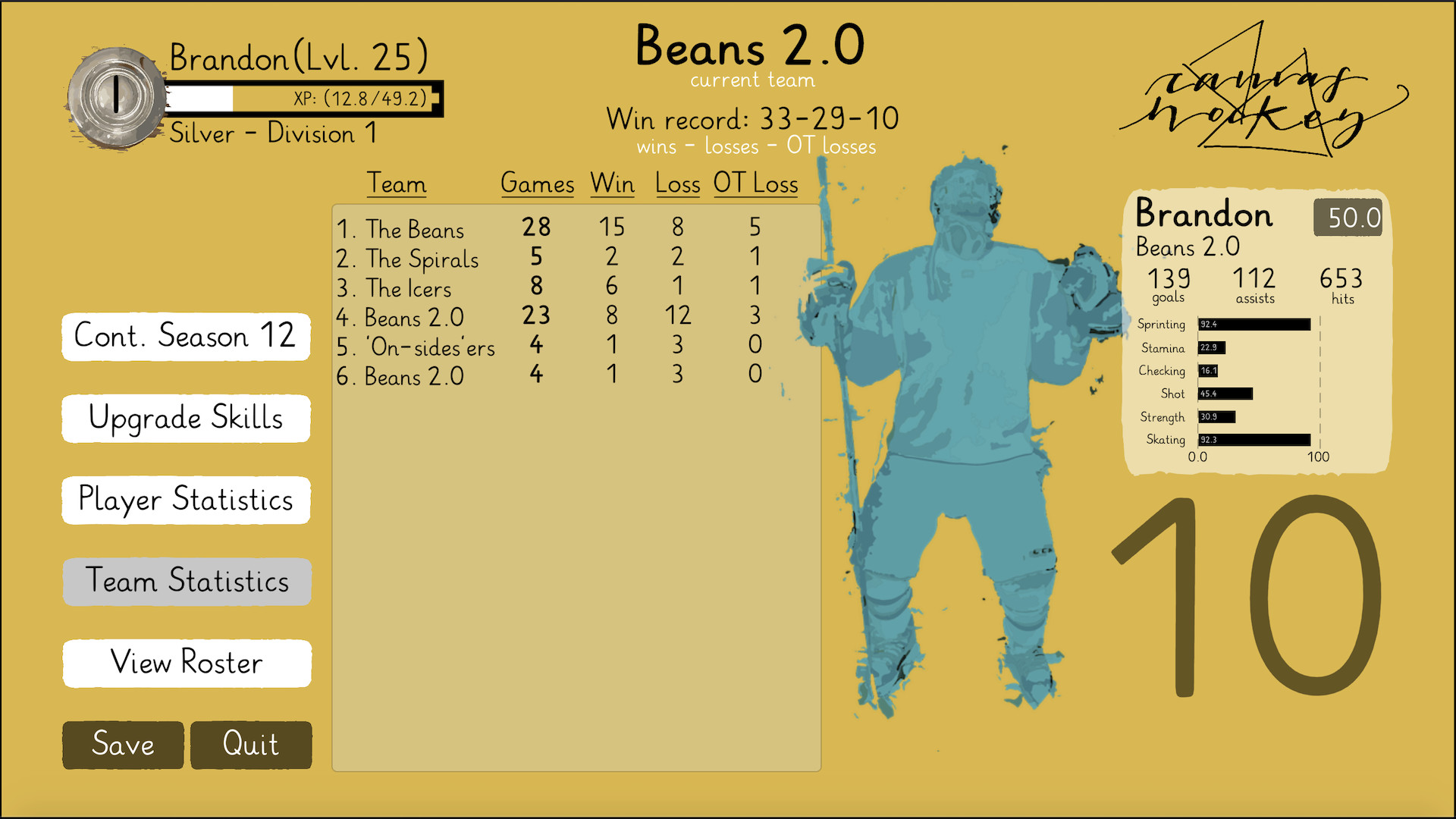 Canvas Hockey screenshot 8