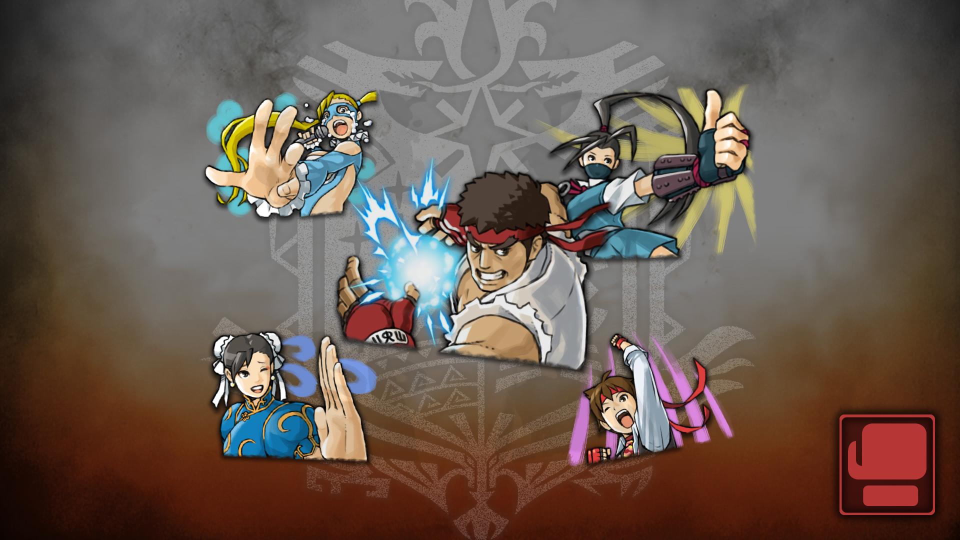 Monster Hunter: World - Sticker Set: Street Fighter V screenshot 1