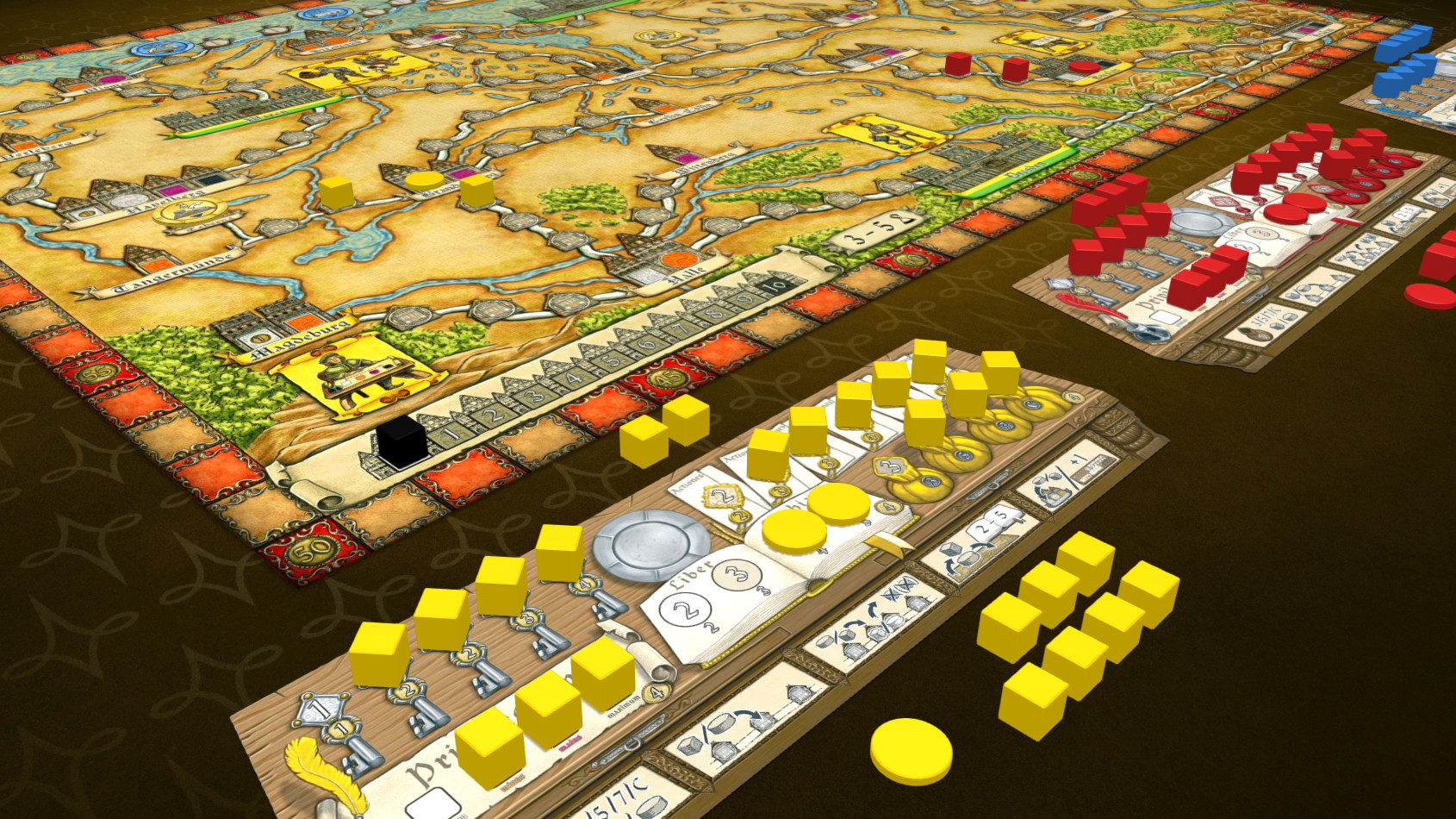Tabletopia - Hansa Teutonica screenshot 3