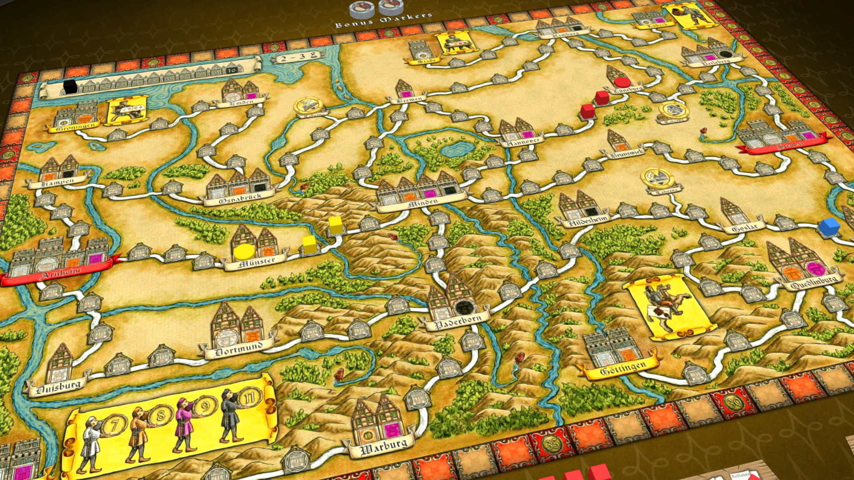Tabletopia - Hansa Teutonica screenshot 6