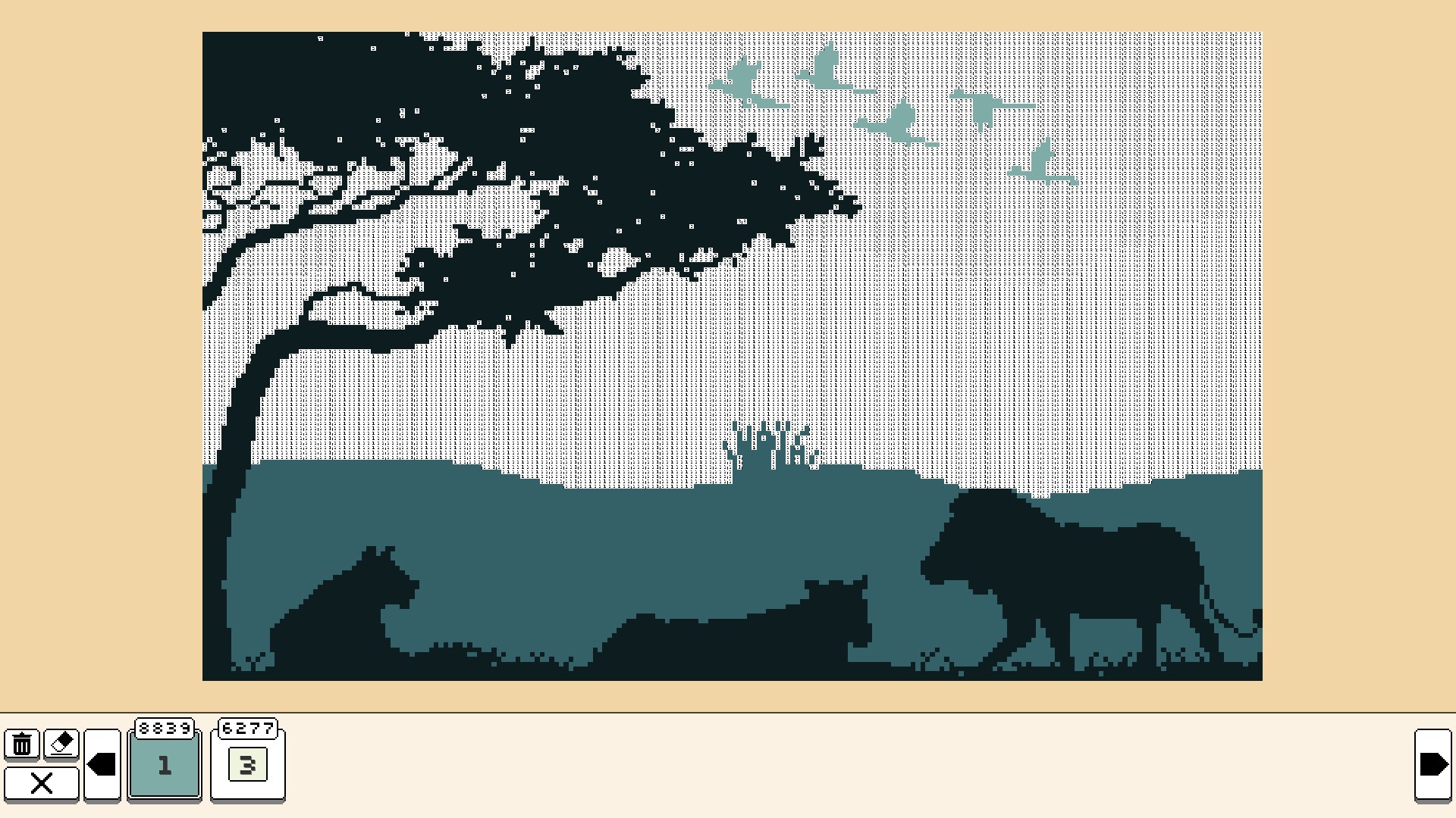 Coloring Pixels - Safari Pack screenshot 5