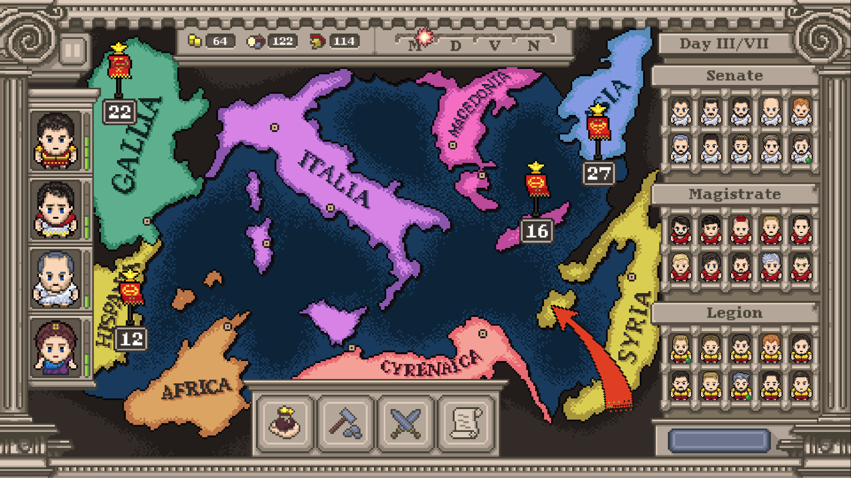 Long Live Caesar screenshot 1