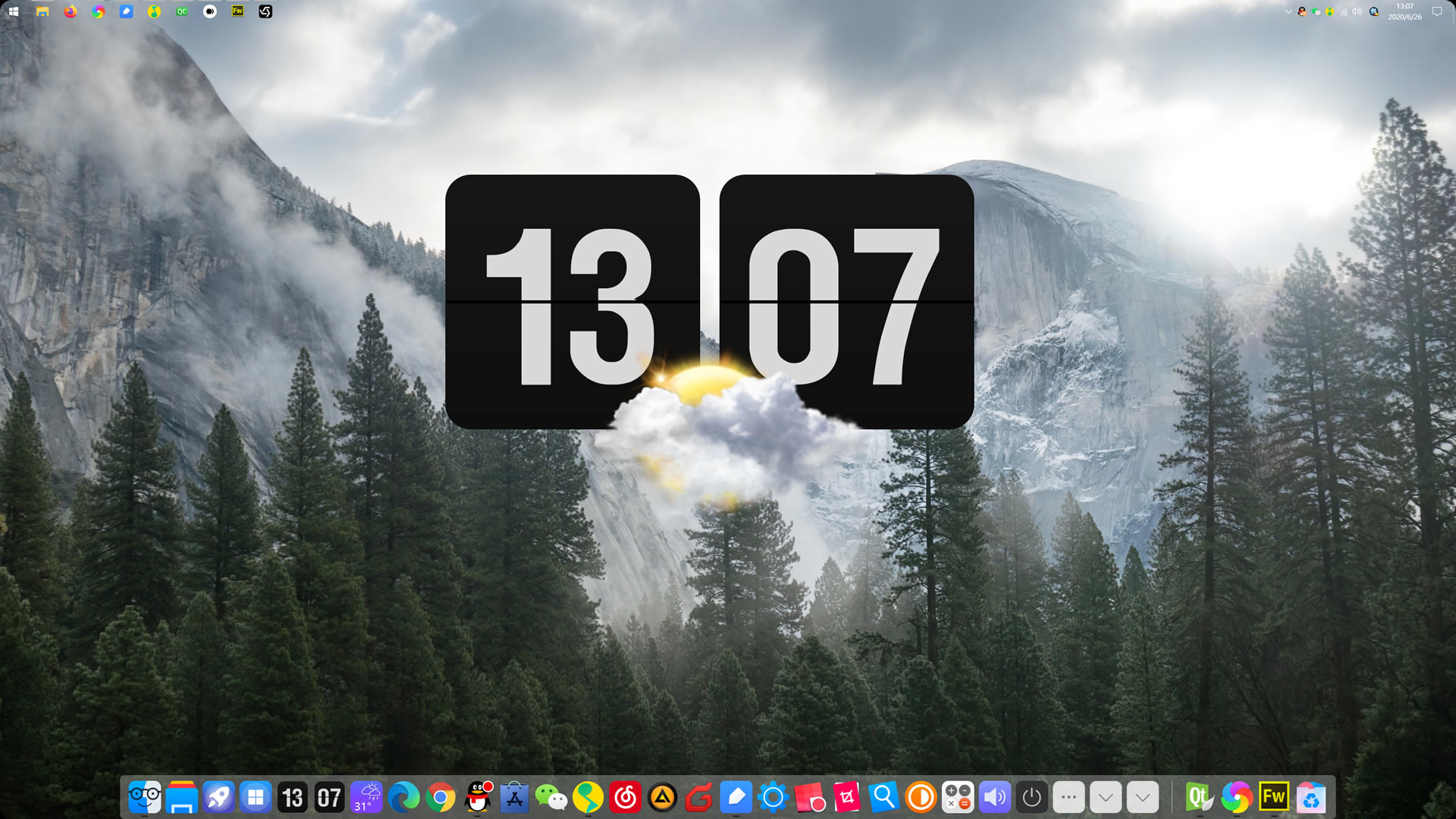 BitFlipClock screenshot 3
