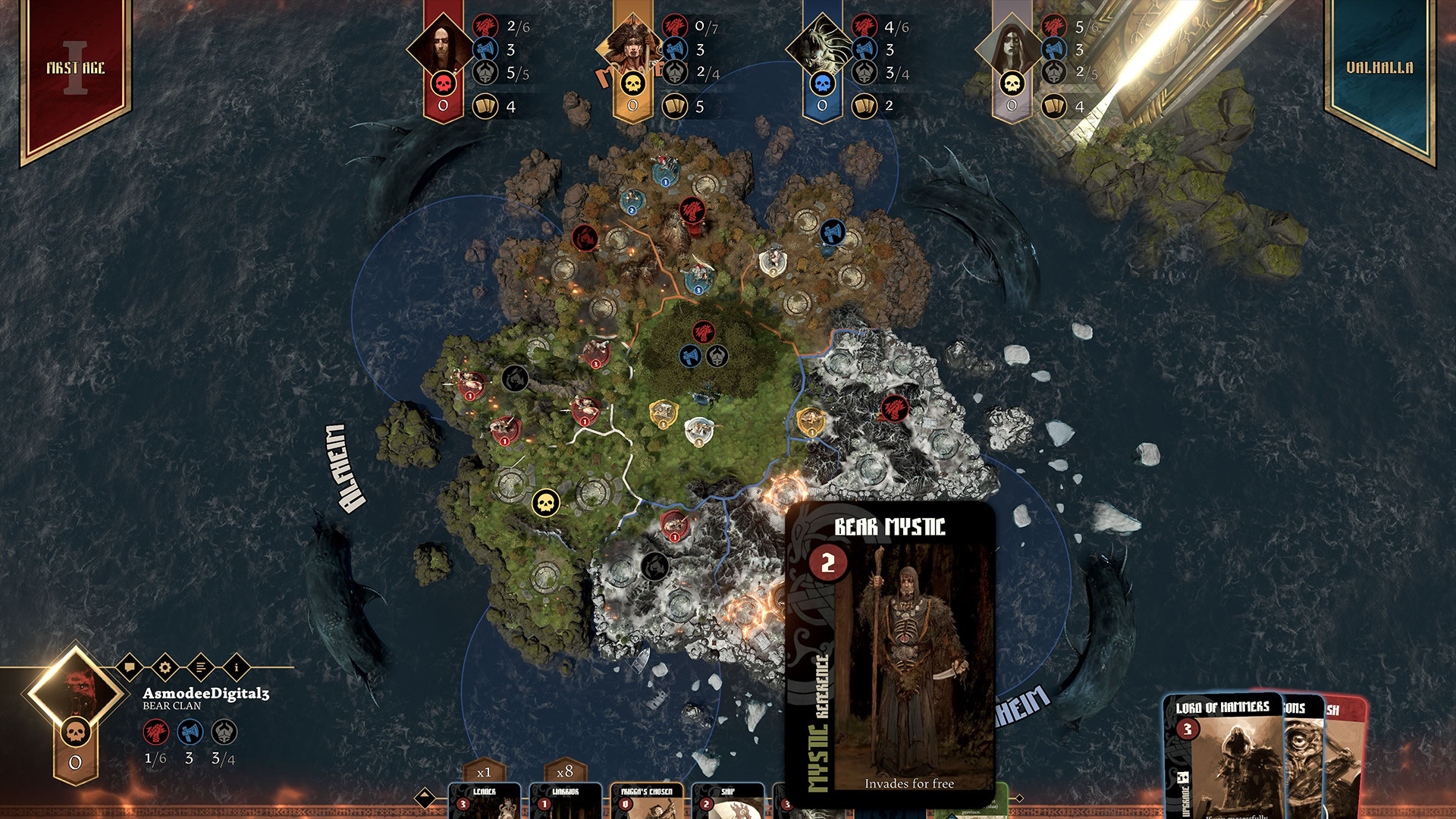 Blood Rage: Digital Edition - Mystics of Midgard on Steam